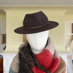 Yellow 108 Limited Edition Dylan Fedora 100% Wool Made in USA Small